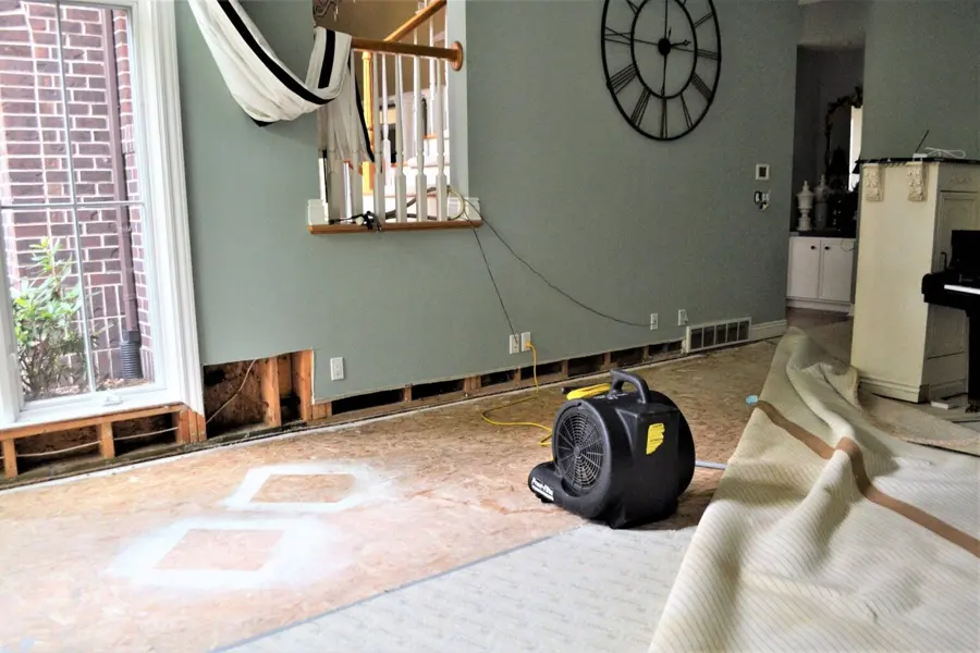Palmetto Water Damage Pros crew drying a water damaged home in Palmetto, GA